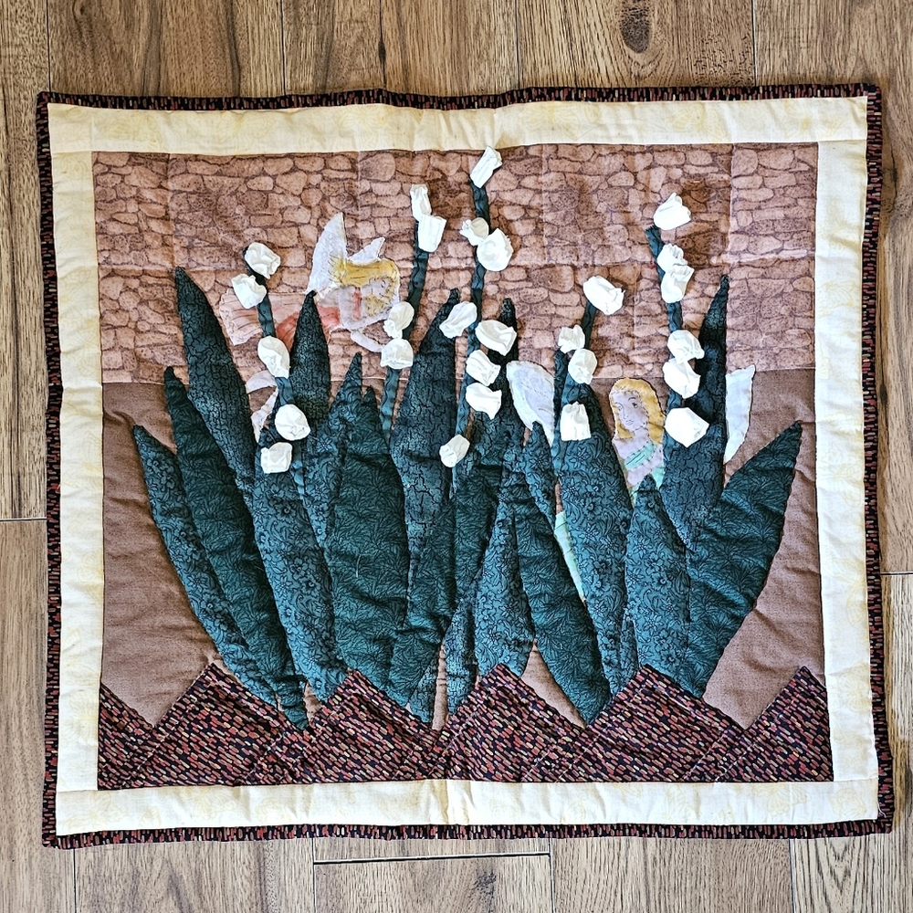Quilted wall hanging